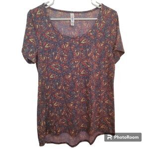 LuLaRoe Multi-color Mosaic Classic-T